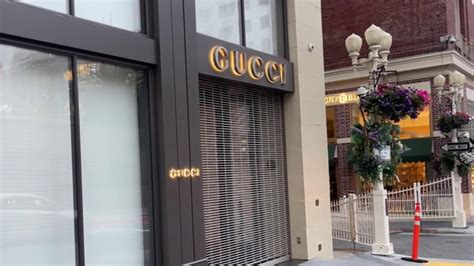 gucci storefront robbery.